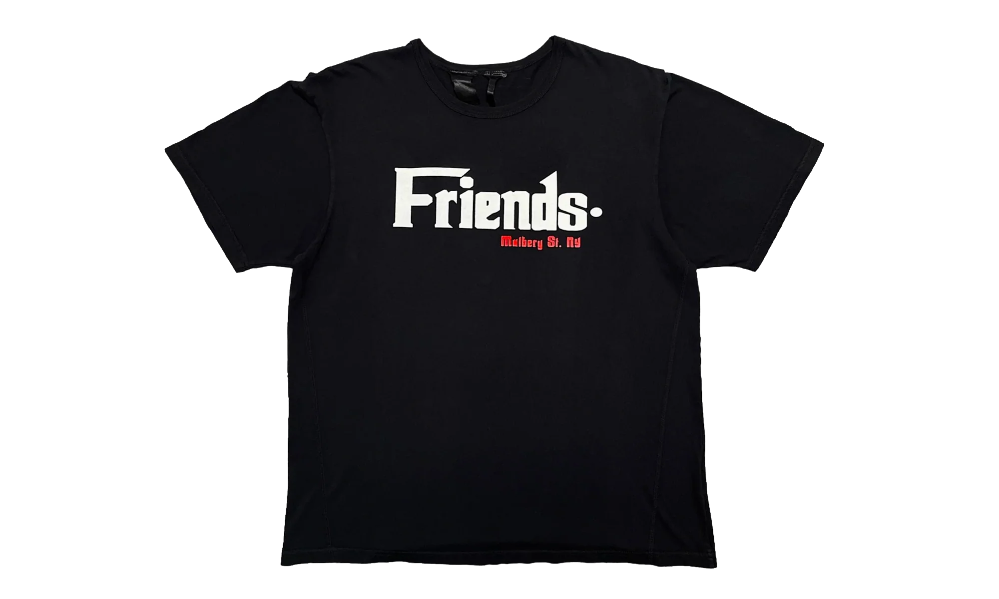 Mulberry Street Friends Logo Short Sleeve Tee "Black" VL0030
