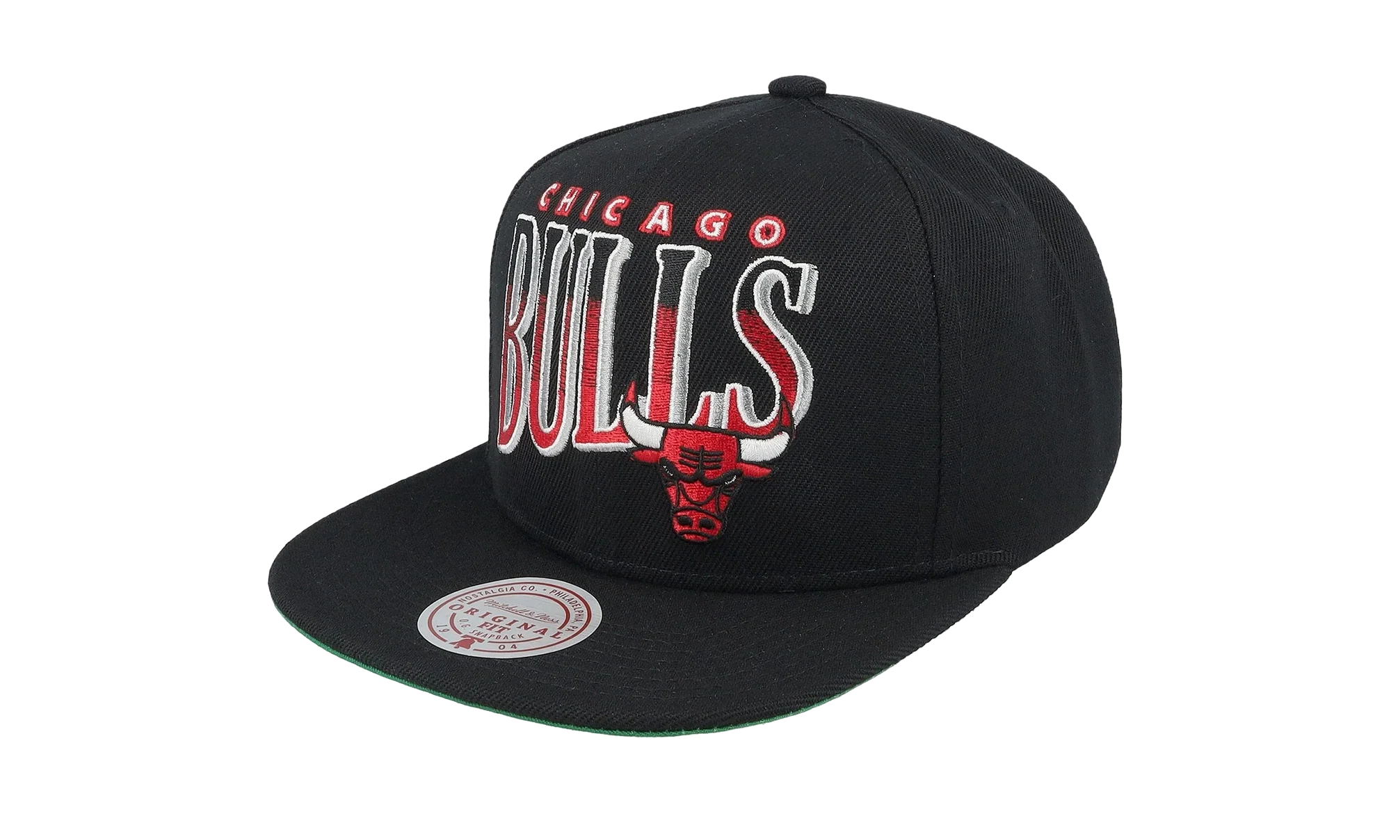 NBA Line Work Snapback Cap "Chicago Bulls - Black" HS8533 CBUBLCK