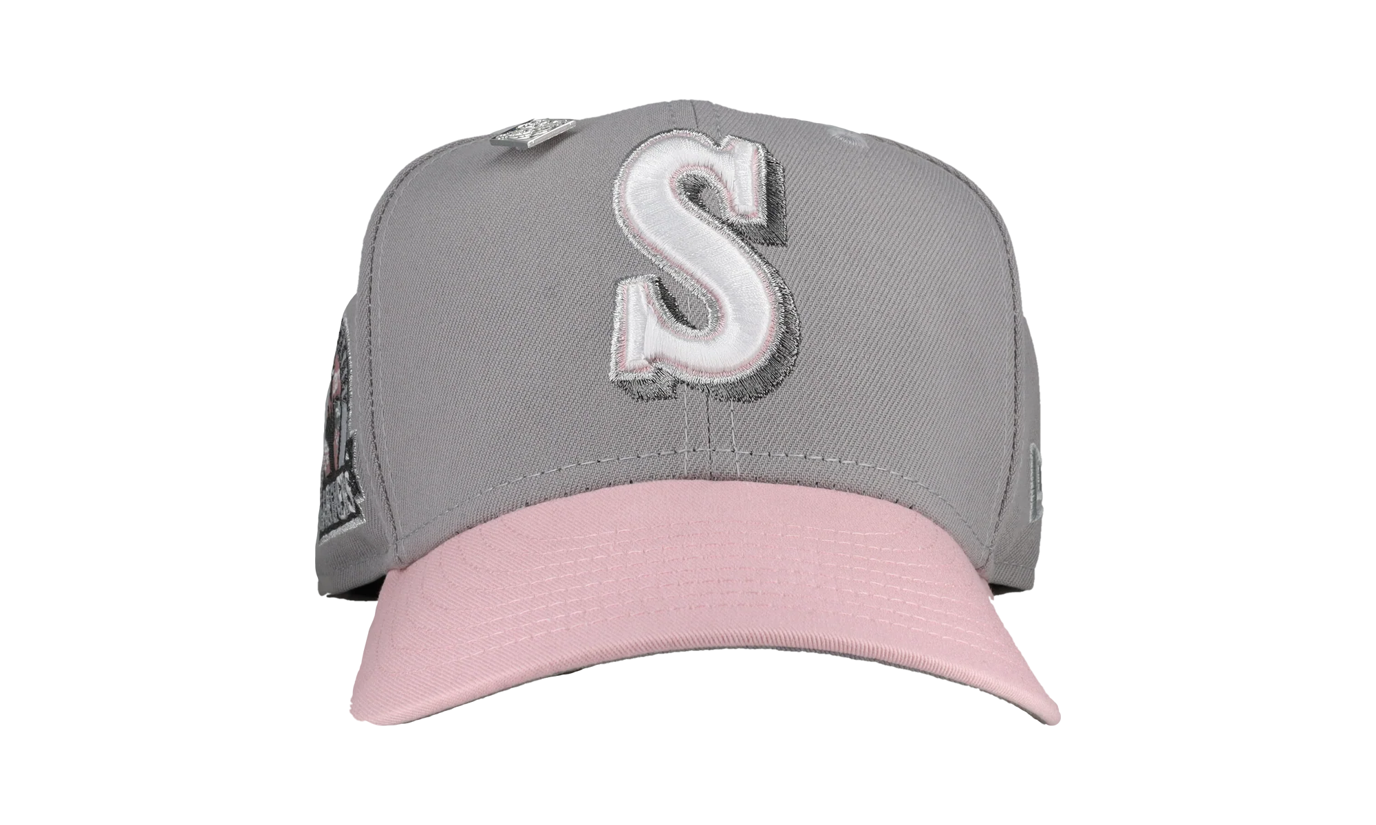 59FIFTY Seattle Mariners 30th Anniversary Fitted Hat "Gray / Pink" NE374