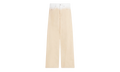 DÉGRADÉ TROUSERS "ABRICOTINE-VANILLE" RM TR0051 D081 E24 9811