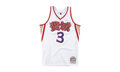 NBA Chinese New Year Allen Iverson Swingman Jersey "1996 Philadelphia 76ers - White" SMJYNG18403 P76WHIT96AIV
