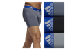 PERFORMANCE BOXER BRIEF (3-PACK) "Onix / Grey / Black" EX4438