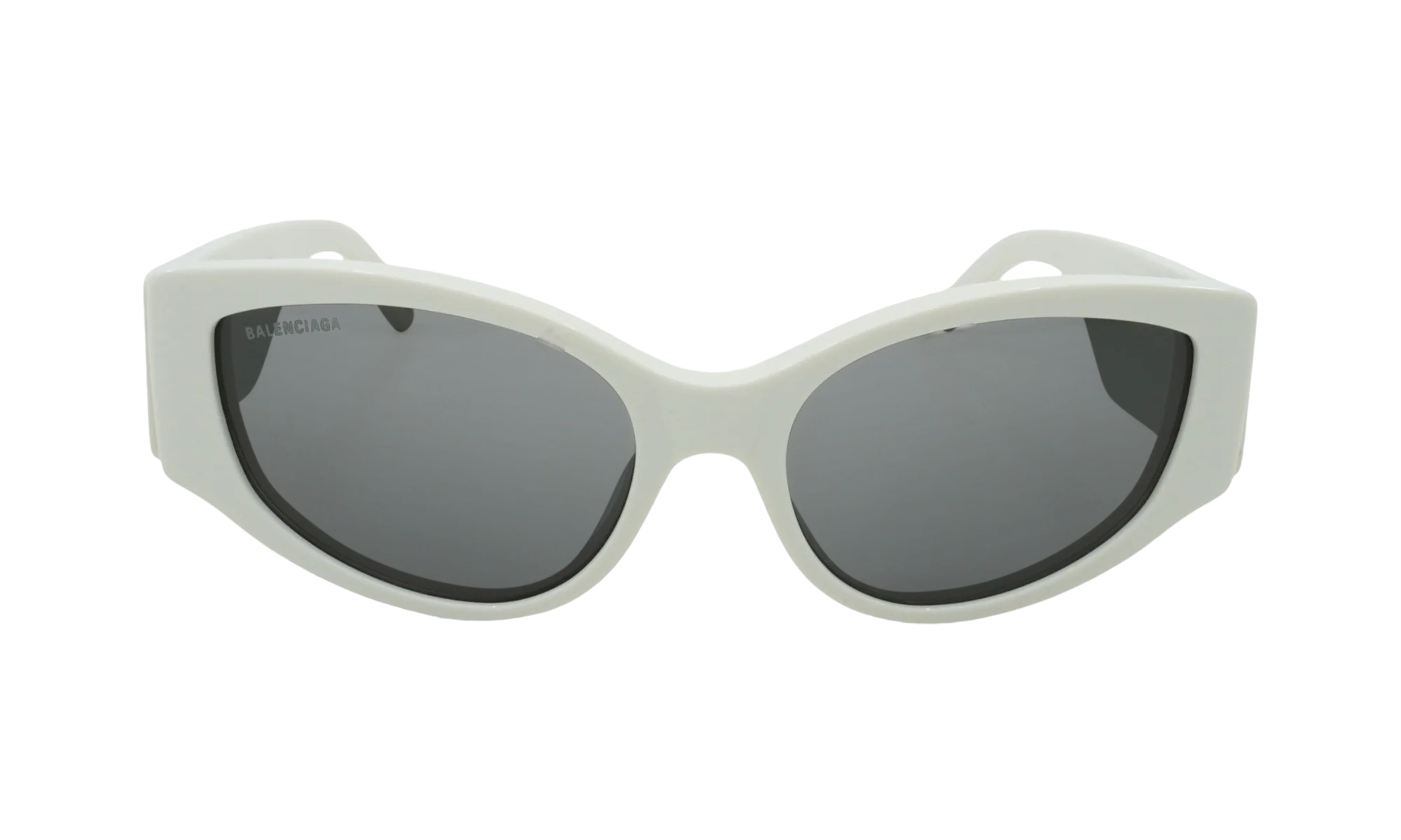 Cat Eye Frame Sunglasses WMNS "White" BB0258S 003