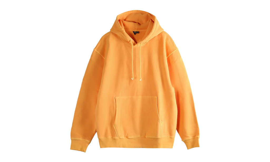 Buana Pig. Dyed Hoodie "ORANGE" 1925052 ORAN
