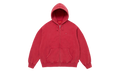 Small Box Zip Up Hooded Sweatshirt "SS26 - dark red" SU27351