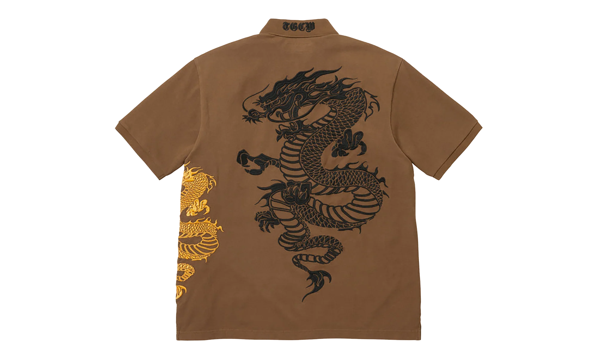 The Great China Wall Dragon Polo "SS26 - Brown" SU27346
