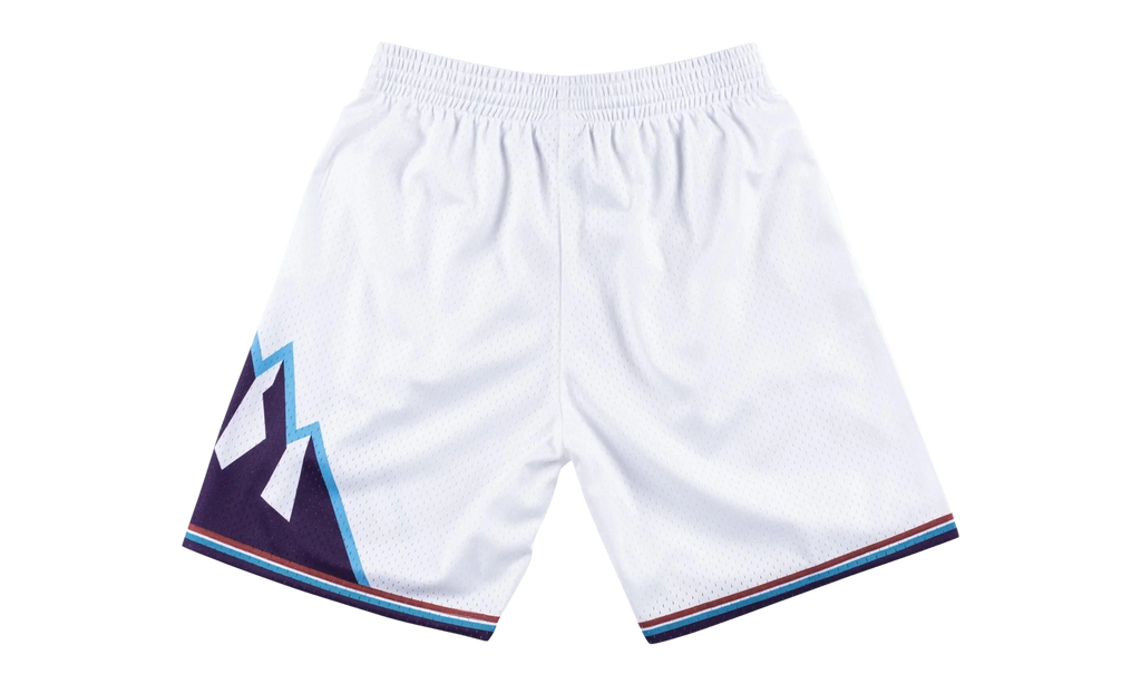 NBA Swingman Shorts "1996 Utah Jazz - White" SMSHAC19029 UJAWHIT96