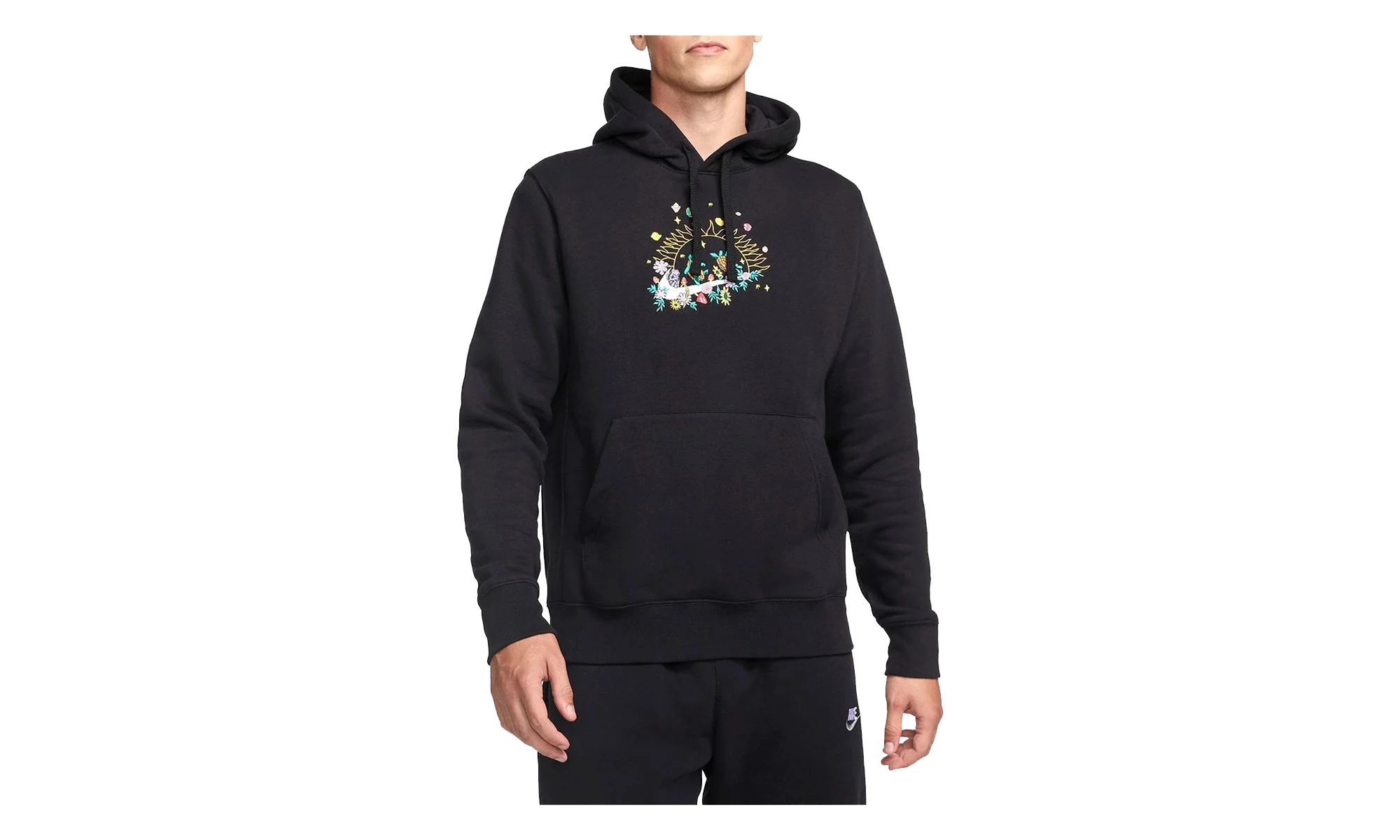 Sportswear Club Fleece Pullover Hoodie "Black" DQ3513 010