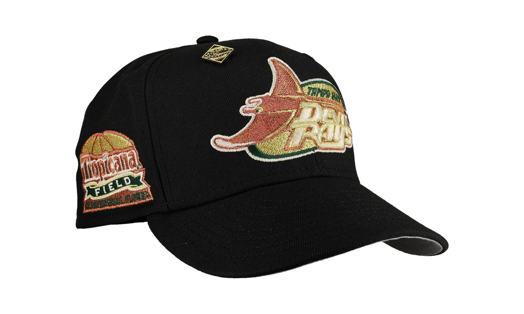 59FIFTY Tampa Bay Rays Tropicana Field Fitted Hat "Gold Copper Dust" NE389