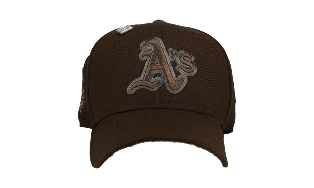 59FIFTY Oakland Athletics 1989 World Series Fitted Hat "Walnut / Copper" NE344