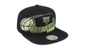 NBA Hardwood Classics 96 Champ Flipside Snapback Cap "Chicago Bulls - Black" HS8039 CBUBLCK