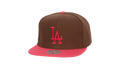 MLB Cooperstown The Damn Snapback Cap "Los Angeles Dodgers - Brown" HHSS6813 LADYYPPPBROW