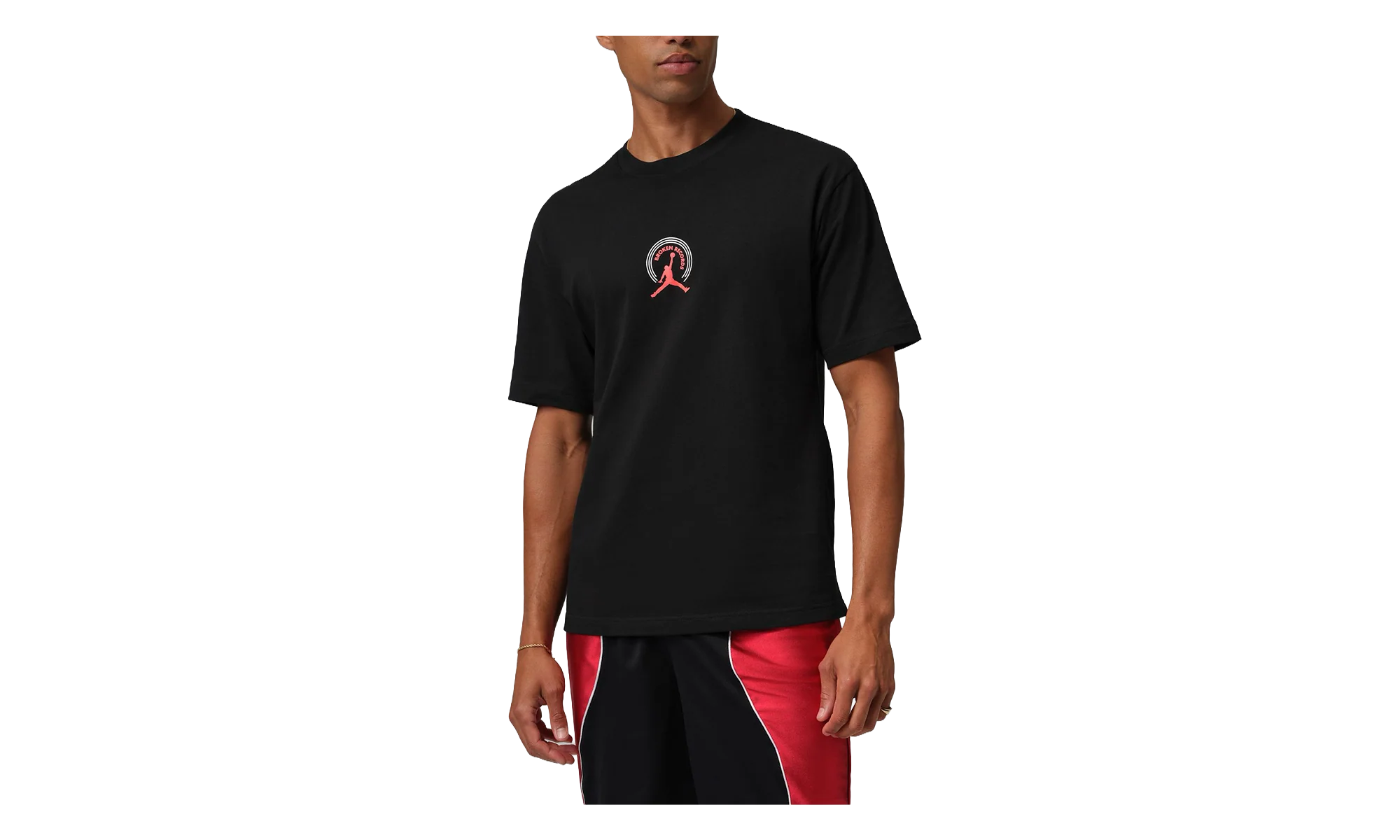 Jordan Broken Records Graphic T-Shirt "Black / Infrared 23" IF3055 010