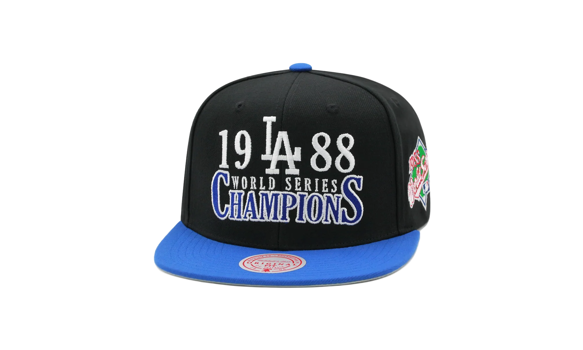 MLB Cooperstown World Series Champions Snapback Cap "Los Angeles Dodgers - Black" HHSS6809 LADYYPPPBLCK