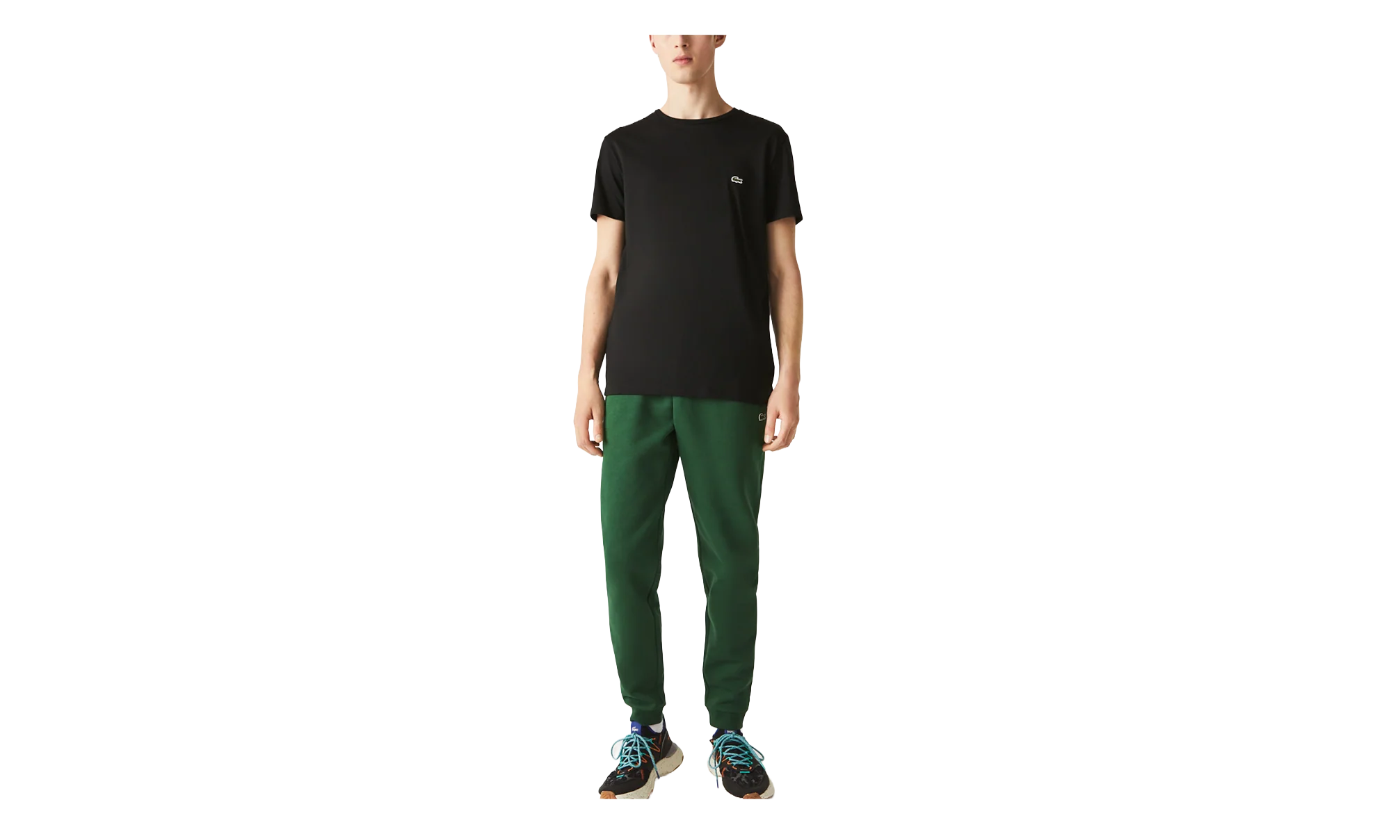 Crew Neck Pima Cotton Jersey T-shirt "Black" TH6709 031