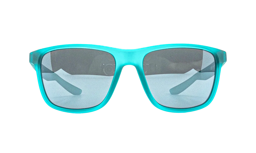 Flip Sunglasses "Matte Clear Jade / Black / Grey Silver Flash Mirror" EV0990 340