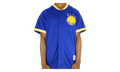 NBA Golden State Warriors Seasoned Pro Mesh Button Up "Golden State Warriors - Blue" 418TA3103AGSWIH
