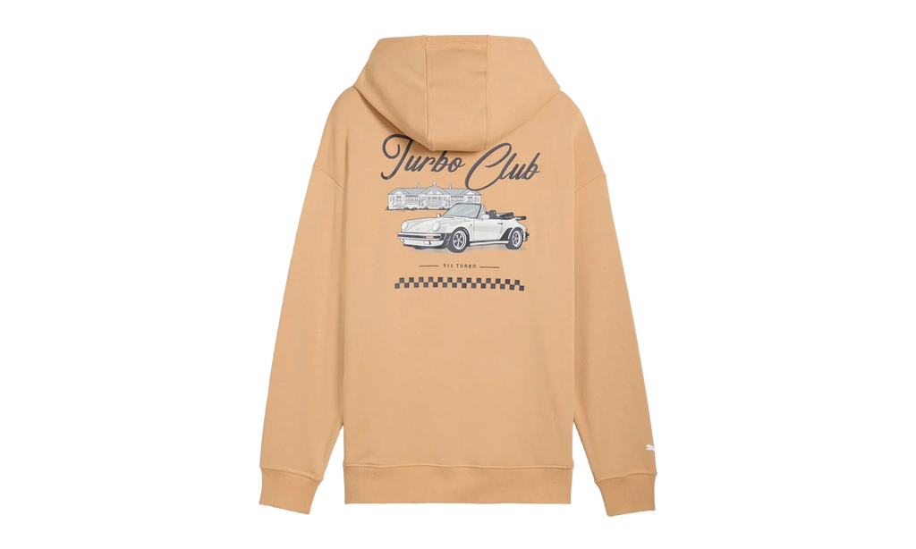Porsche Legacy GRAPHIC HOODIE "Brown" 630276 10