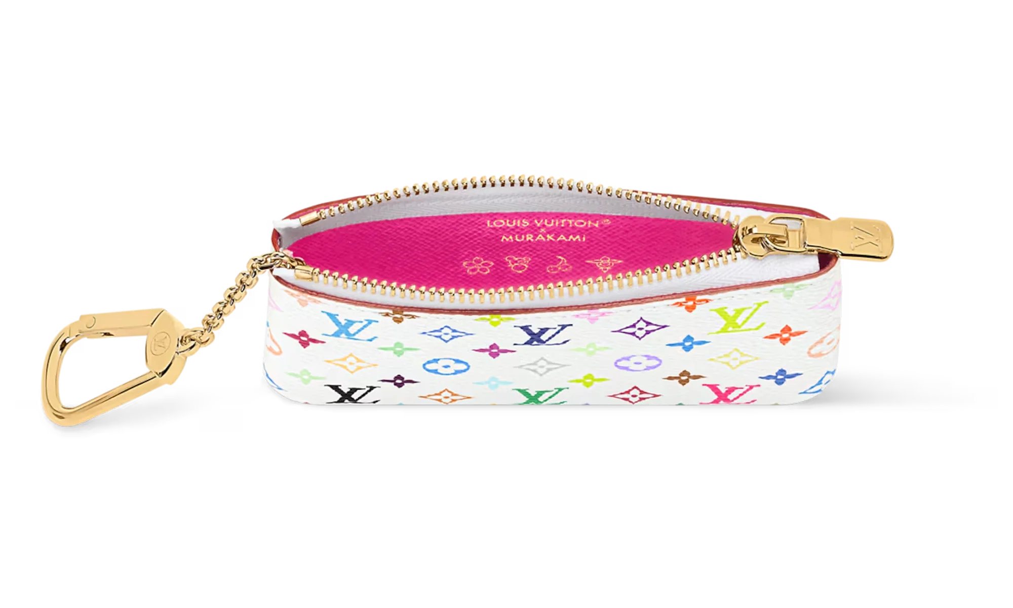 Key Pouch "Takashi Murakami - Multicolor White" M28388