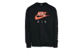 Air Crew Fleece Sweatshirt "Black" CJ6977 001