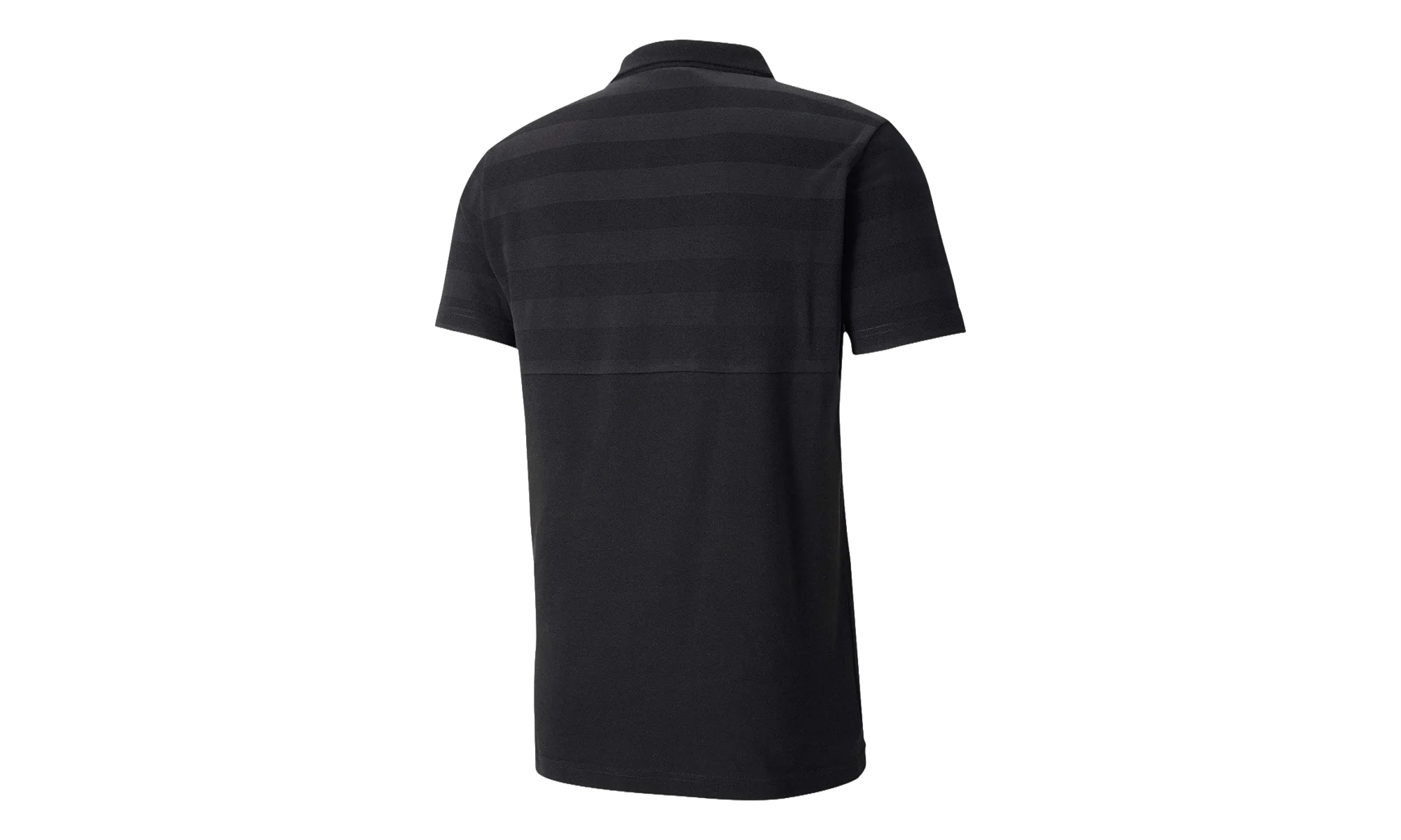 Scuderia Ferrari Striped Polo "Black" 596123 01