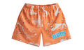 Chip Camo Shorts "Orange" BS117