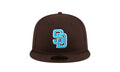 San Diego Padres Father's Day 2024 59FIFTY Fitted Hat "Brown" 60499418