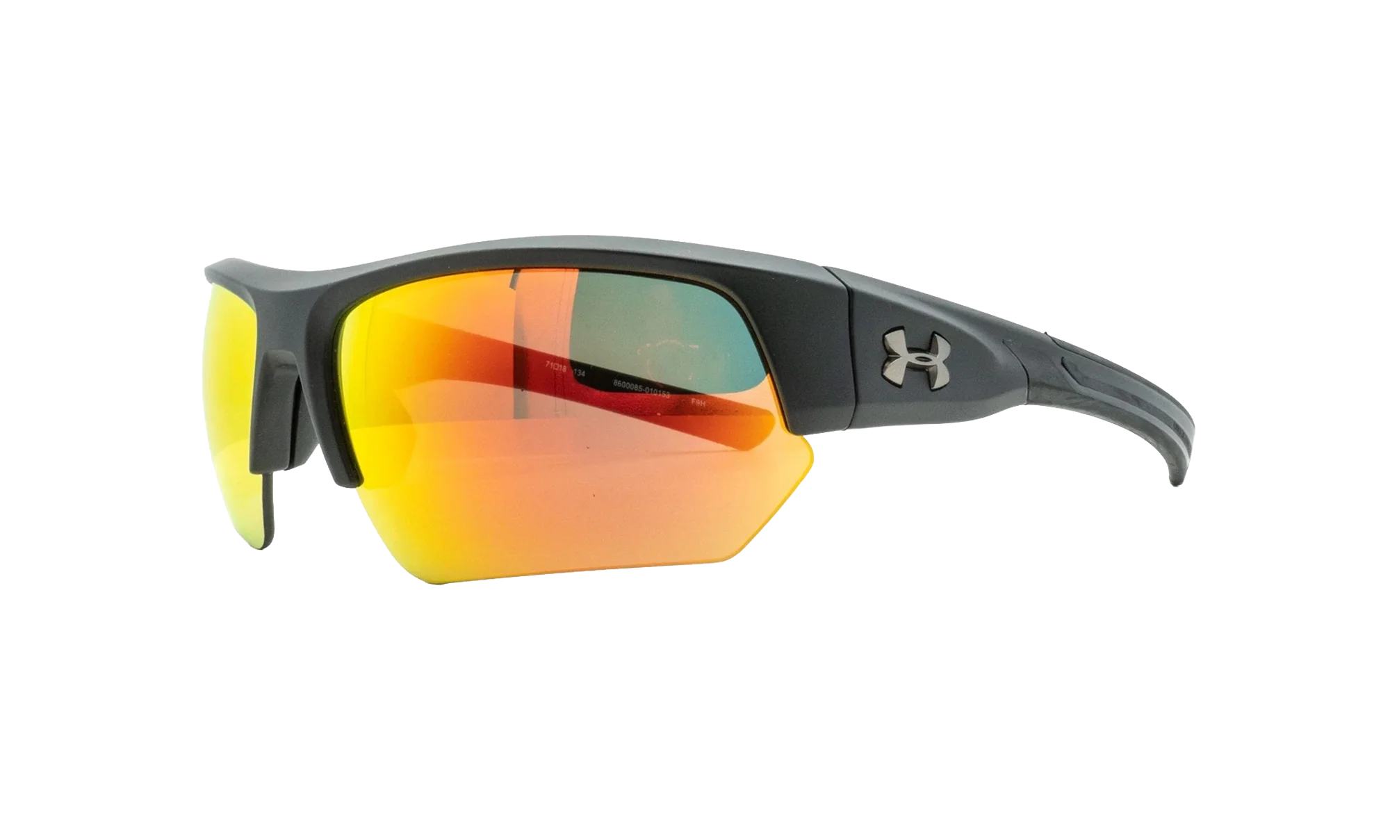 Big Shot Sunglasses "Beta Red Mirror - Satin Black" 8600085 010153