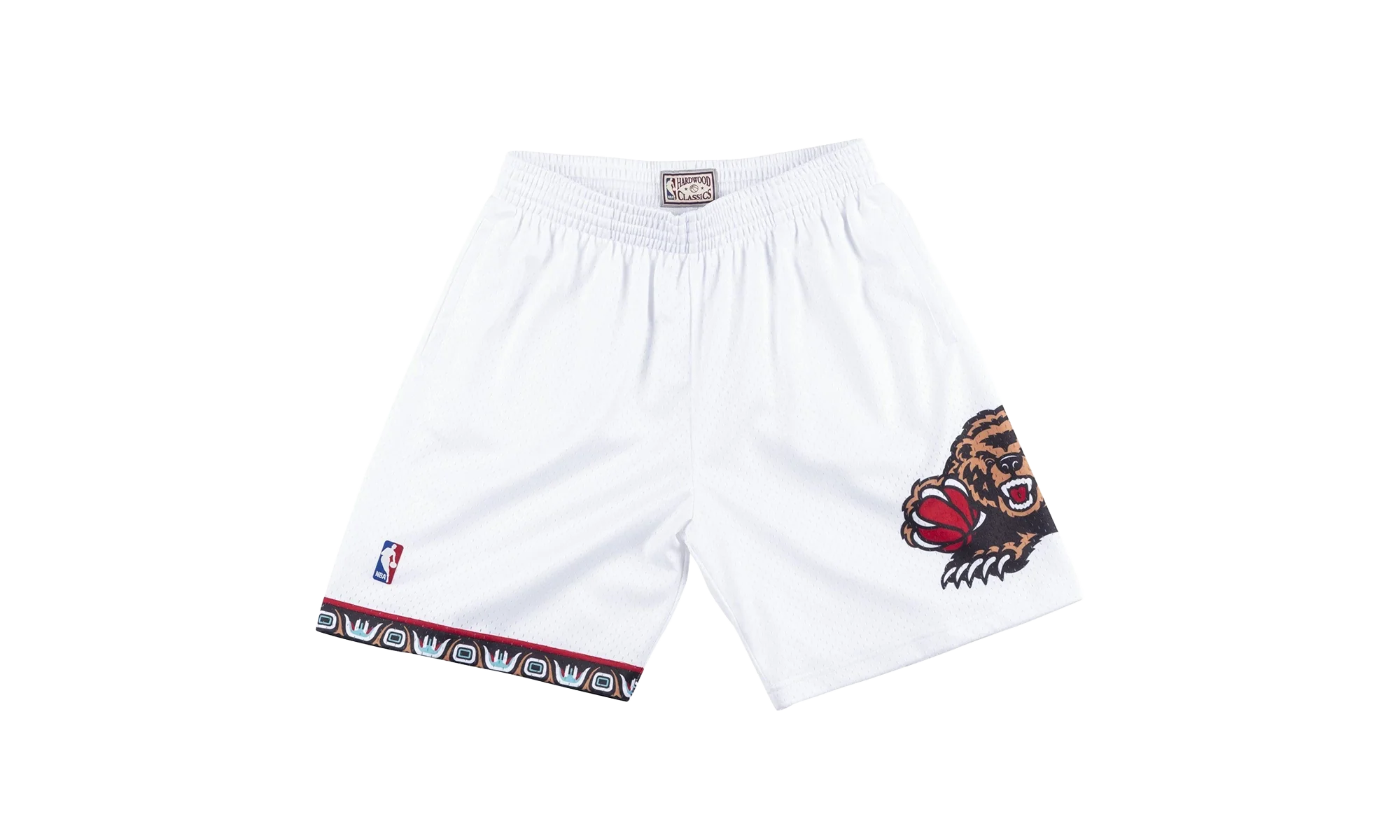 NBA Swingman Shorts "1998-99 Vancouver Grizzlies - White" SMSHCP18155 VGRWHIT98
