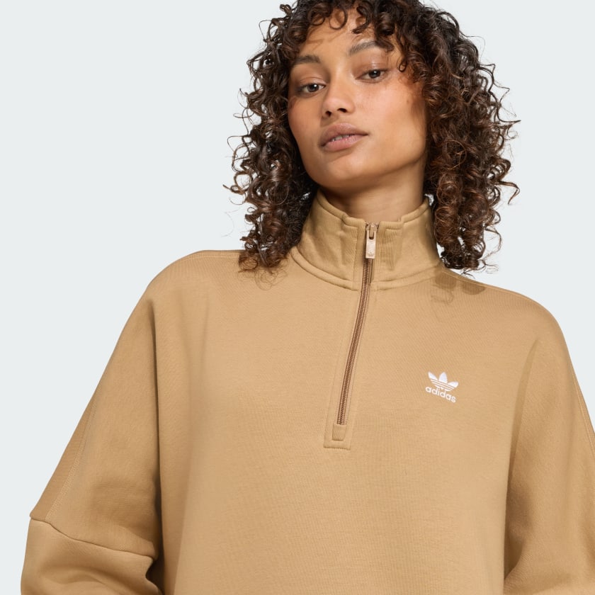 Women's adidas Essentials 1/2 Zip Fleece Sweatshirt