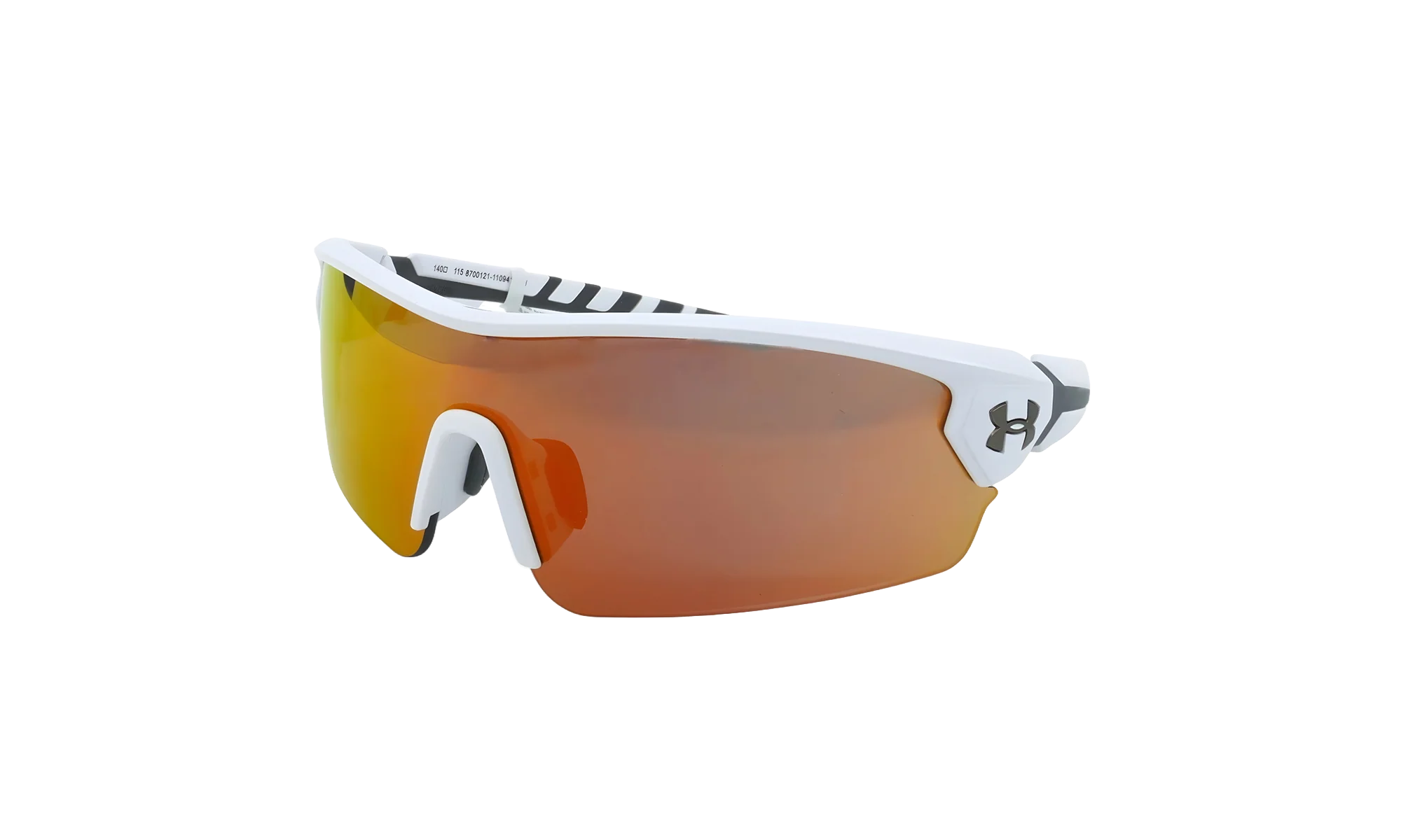 Rival Sunglasses "Orange Mirror - Satin White" 8700121 110941