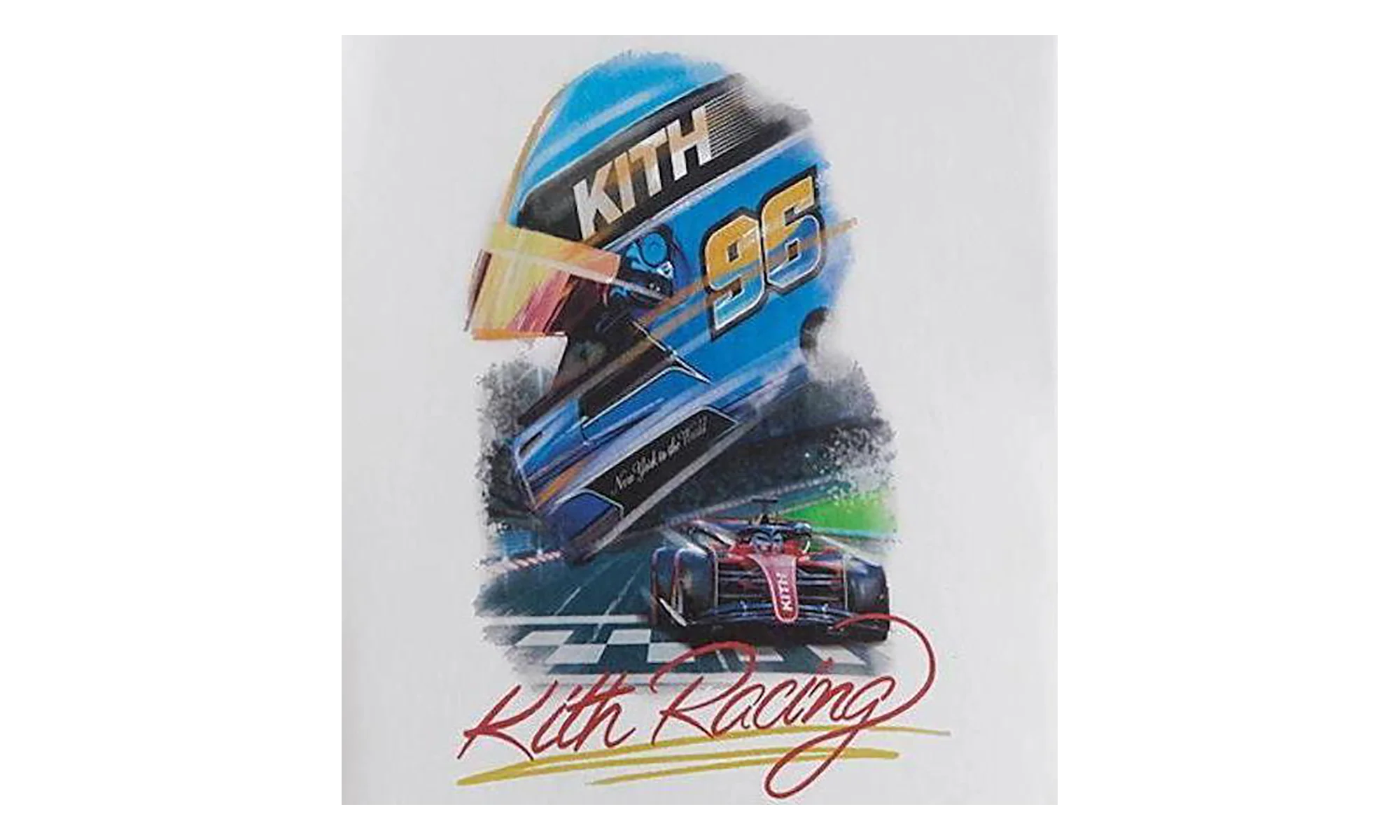 F1 Vintage Tee "White" KITH70