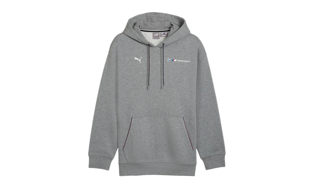 BMW MOTORSPORT ESS+ FLEECE HOODIE "Gray" 627498 03