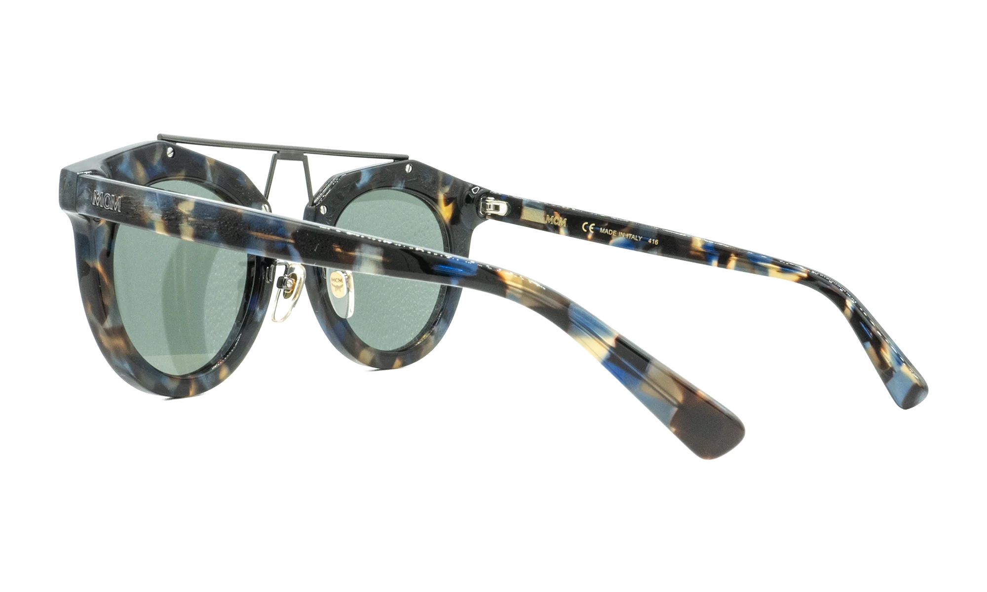 Cat Eye Sunglasses "Havana/Blue" MCM636SK-235