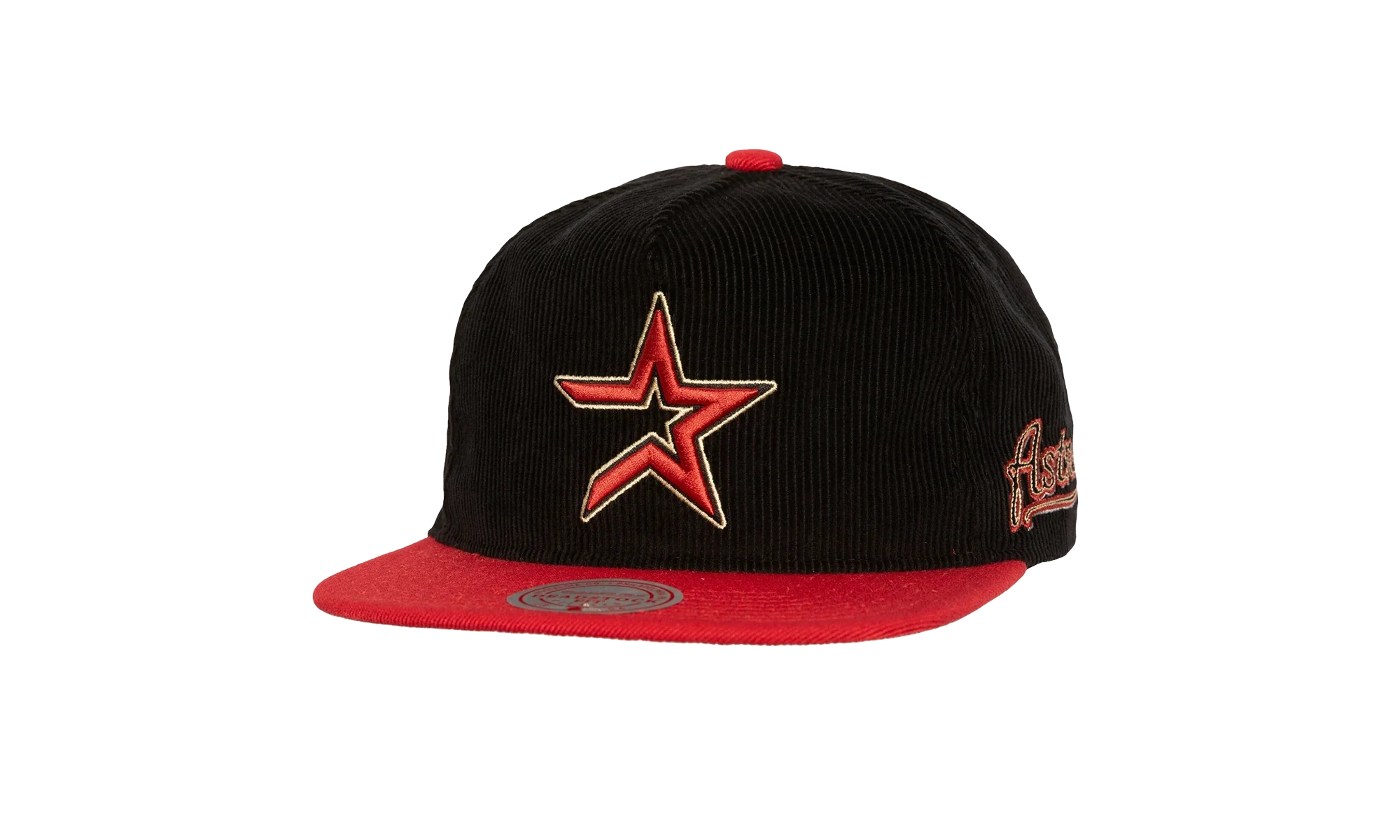 MLB Cooperstown Double Cord Deadstock Snapback Cap "Houston Astros - Black" HM10234 HASBLCK