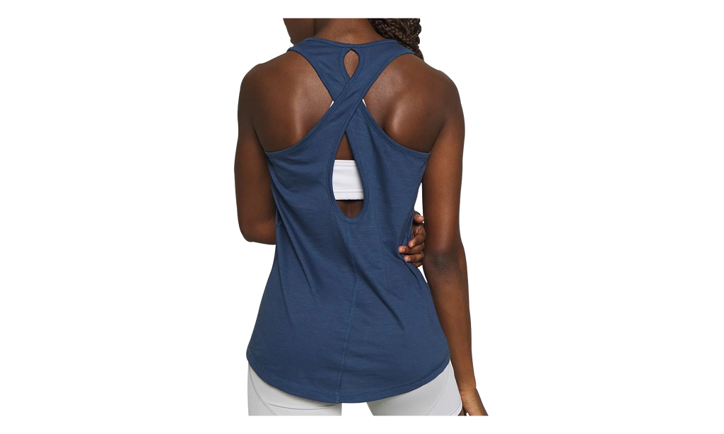 Twist It Logo Tank Top WMNS "Dark Denim" 517421 19