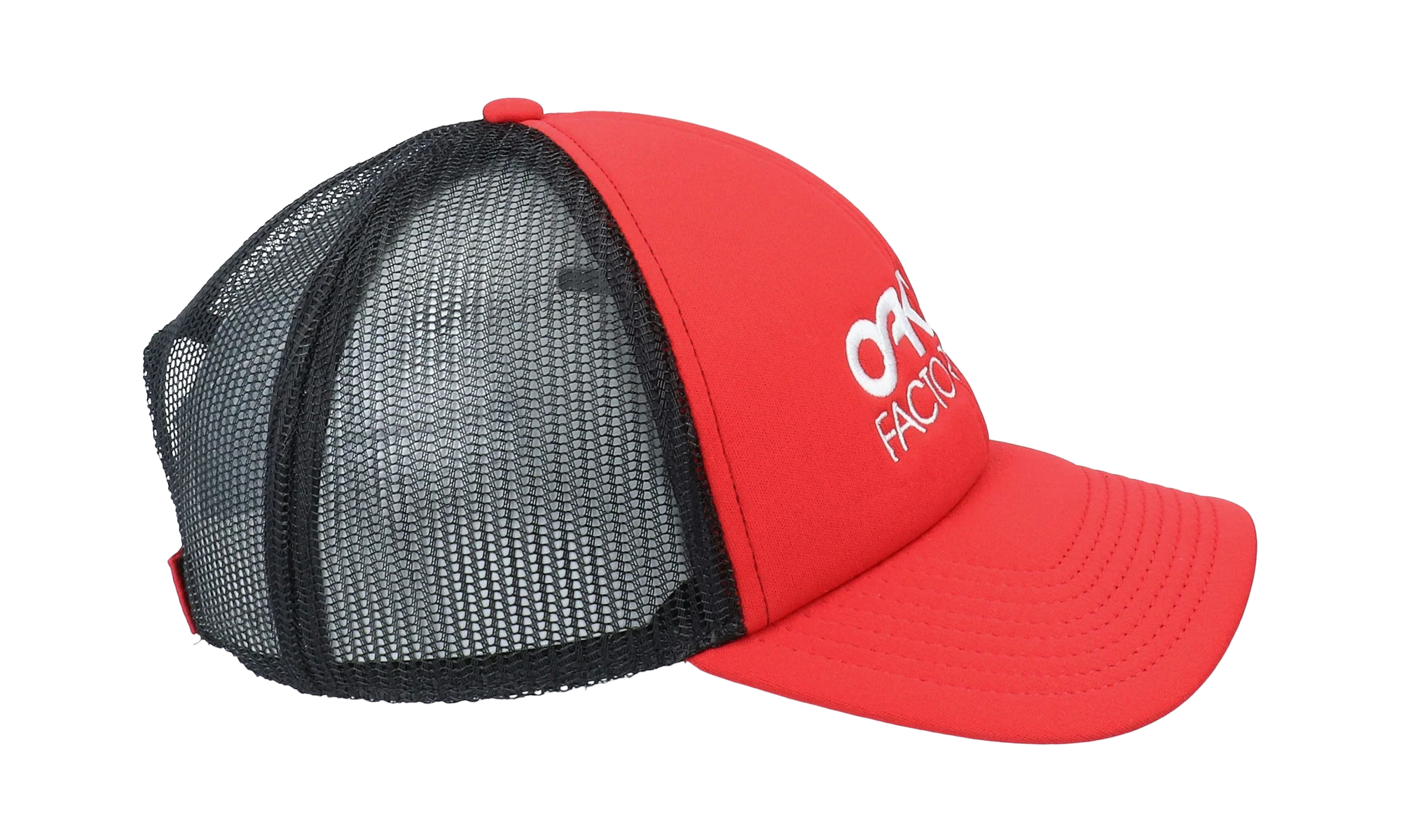 Factory Pilot Trucker Hat "Redline / Uniform Grey" FOS900510 9S6