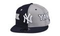 9FIFTY New York Yankees Team Split Snapback "Navy / Grey" 60296597