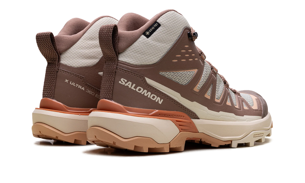 X Ultra 360 Edge Mid Gore-Tex WMNS "Shortbread / Raw Umber / Prairie Sunset" L4746270022