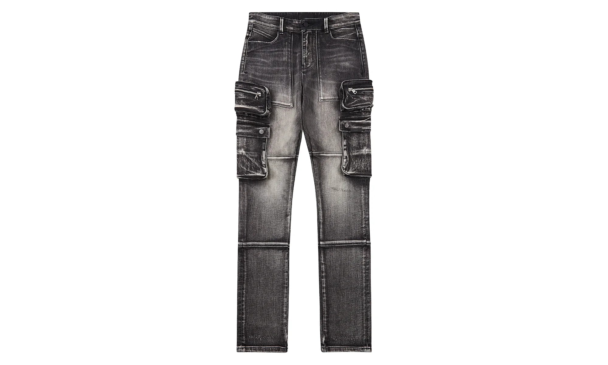 Slate Cargo Denim "Grey" B1839ASSTM