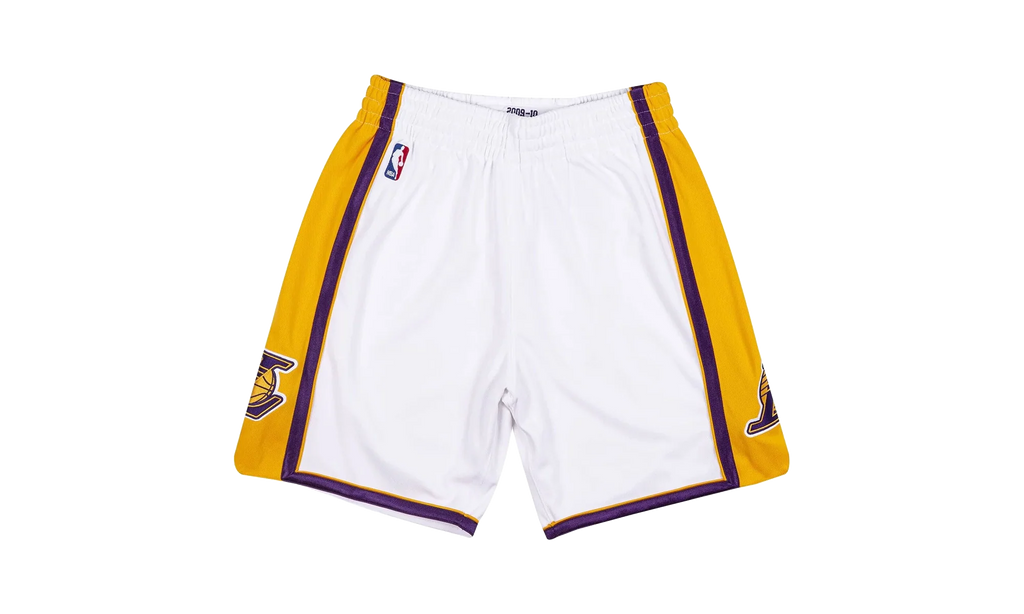 NBA Authentic Shorts "2009-10 Los Angeles Lakers - White" ASHRAC19105