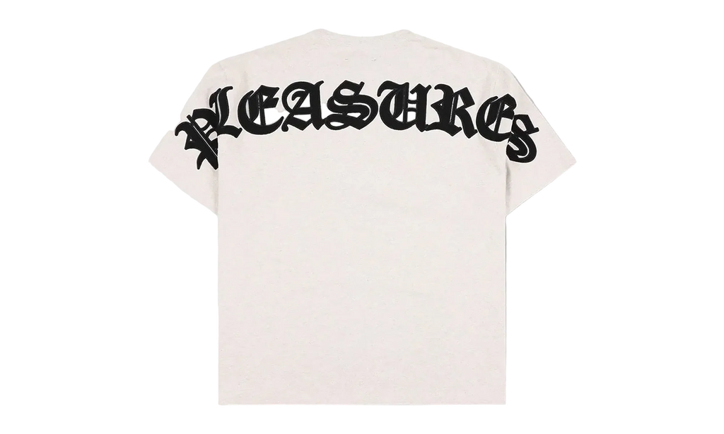 Neural SS applique Tee "Oatmeal" P26SP026-OAT