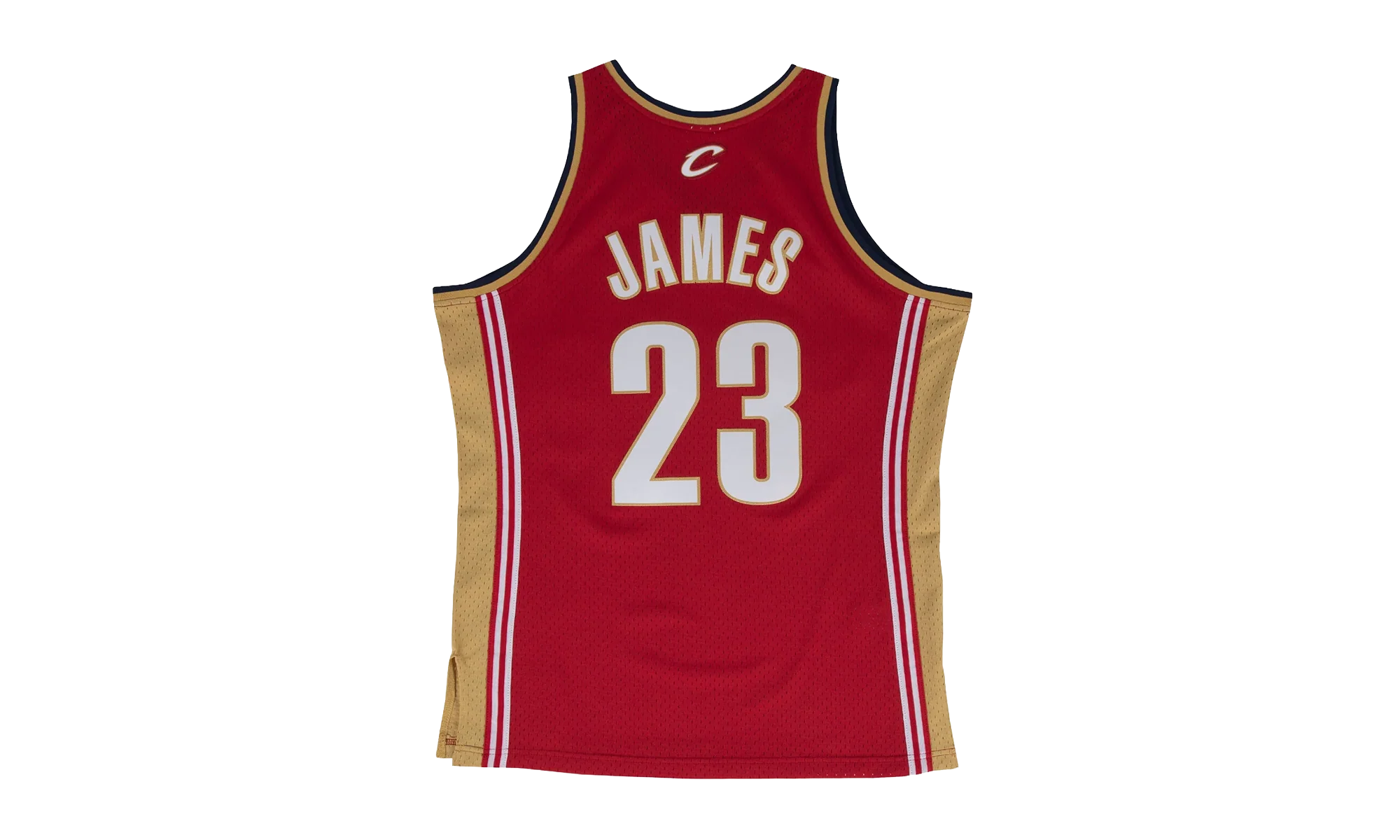 NBA LeBron James Swingman Jersey "2003 Cleveland Cavaliers - Dark Red" SMJYGS18155 CCADKRD03LJA
