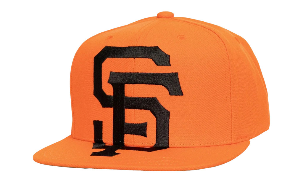 MLB XL Logo Snapback Cap "San Francisco Giants - Orange" HS9756 SFGORAN