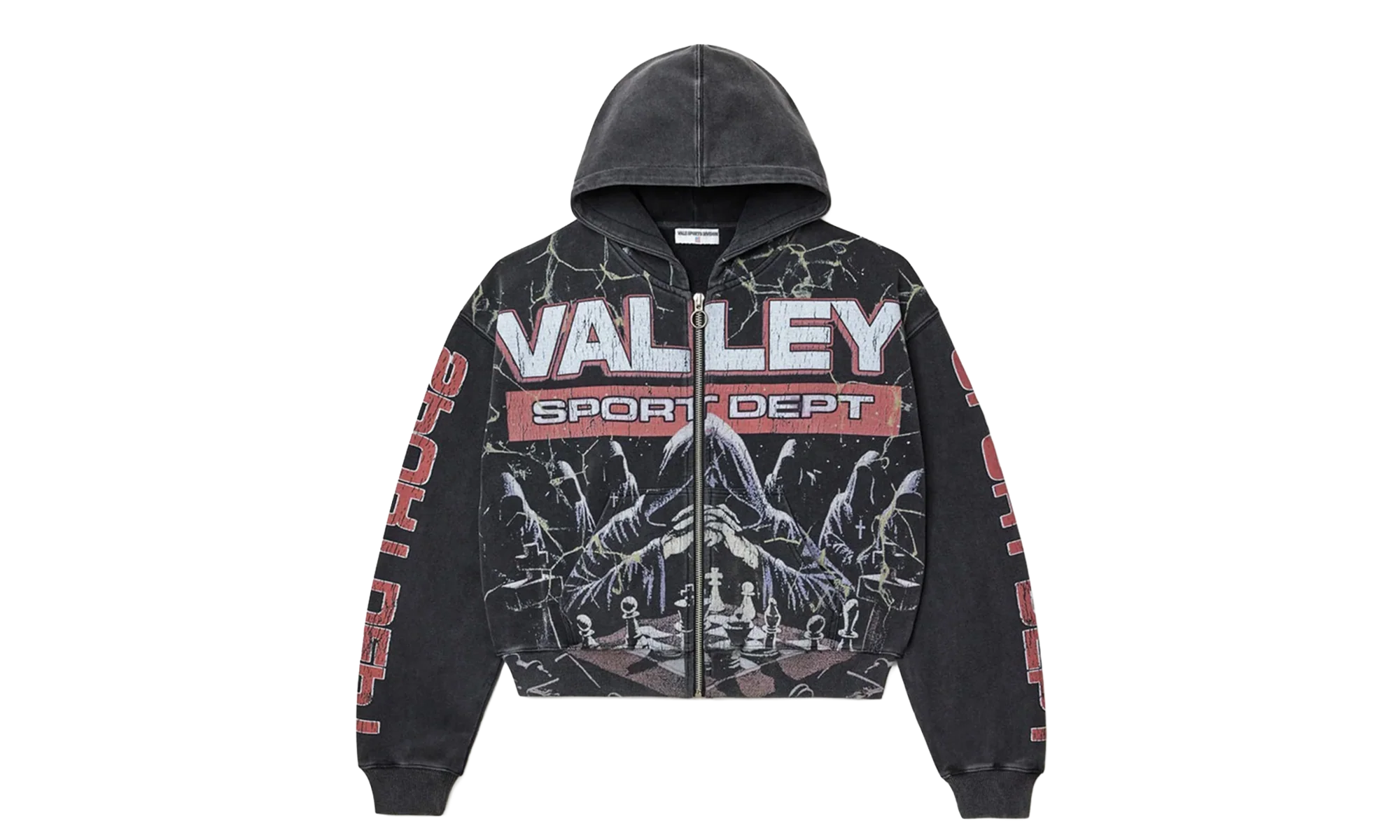 Mastermind Zip Up Hoodie "Black" VAL127