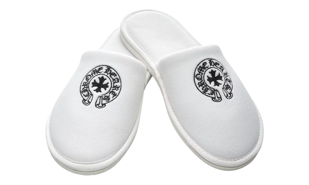 CH Hotel Slippers "White / Black" CHRM0917
