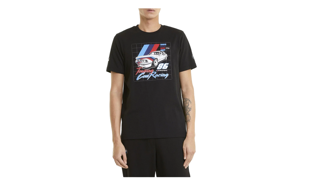 BMW Motorsport Vintage Tee "Black" 599492 01