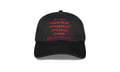 Disturb Strapback Hat "Black" P25W084-BLACK