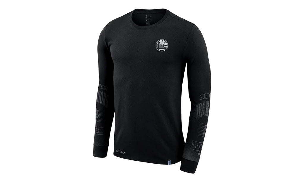 NBA Golden State Warriors Long Sleeve T‑Shirt "Elevated Mezzo Pixel" AQ6223 010