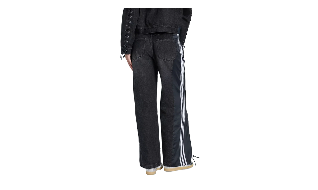 ORIGINALS DENIM FB LACING PANTS WMNS "Black" KS3878